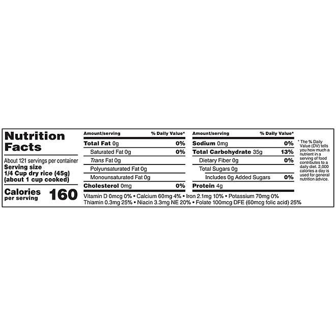 Ben's Original Enriched Long Grain White Parboiled Rice, 12 lbs. 4
