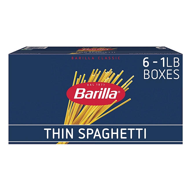 Barilla Pasta Thin Spaghetti 1 lb., 6 pk. 3