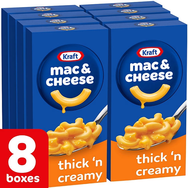 Kraft Thick 'n Creamy Macaroni and Cheese Dinner, 8 ct. 3