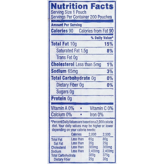 Kraft Real Mayo Mayonnaise Single Serve Packets, 200 ct. 4