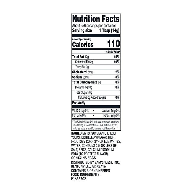 Member's Mark Foodservice Extra Heavy Mayonnaise, 1 gal. 4