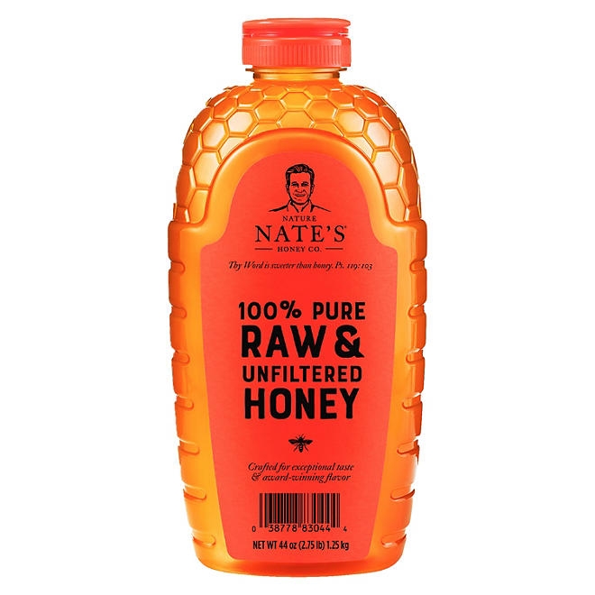 Nature Nate's 100% Pure Raw and Unfiltered Honey, 44 oz. 3