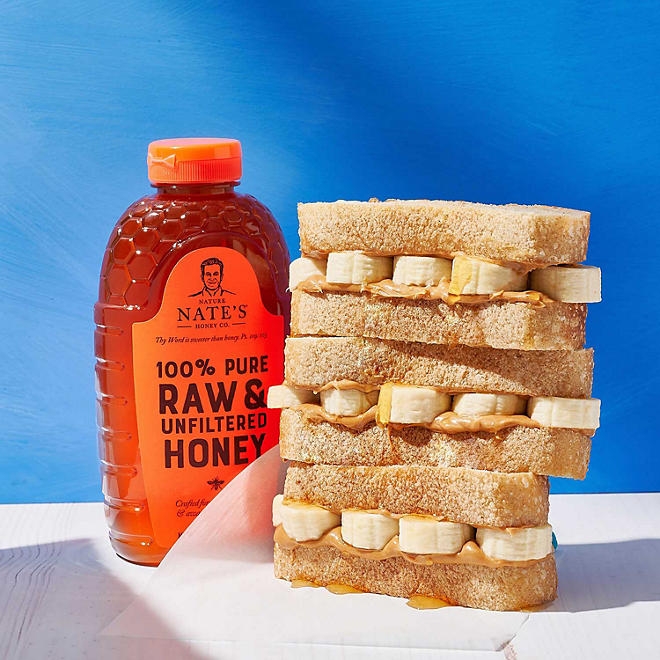 Nature Nate's 100% Pure Raw and Unfiltered Honey, 44 oz. 5