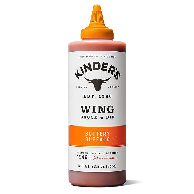 Kinder's Buttery Buffalo Wing Sauce, 23.5 oz. 3
