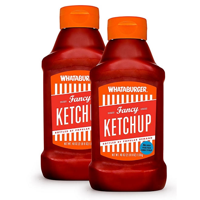 Whataburger Fancy Ketchup, 40 oz., 2 pk. 3