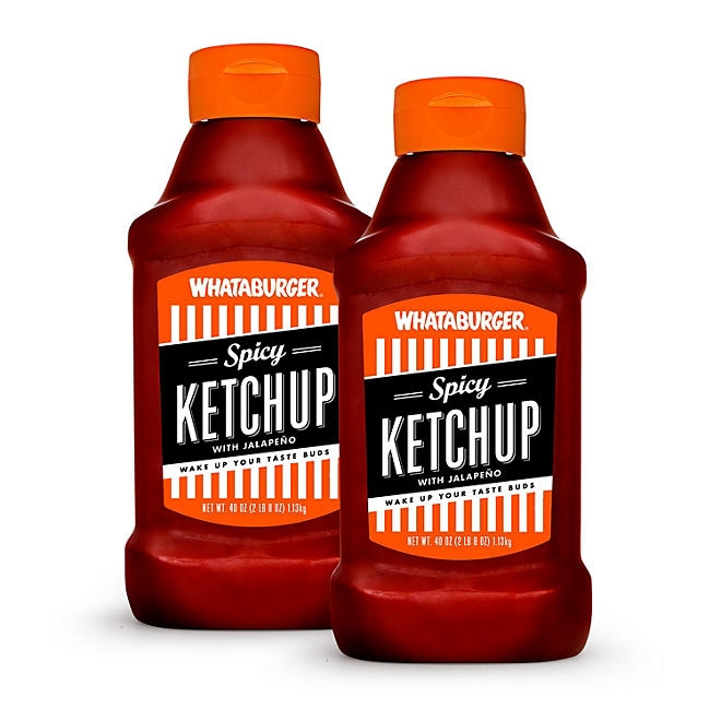 Whataburger Spicy Ketchup, 40 oz., 2 pk. 3