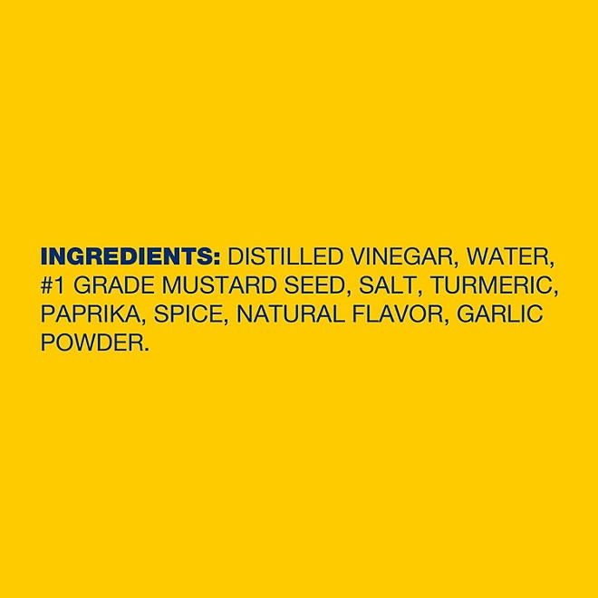 French's 100% Natural Classic Yellow Mustard, 30 oz., 2 pk. 5