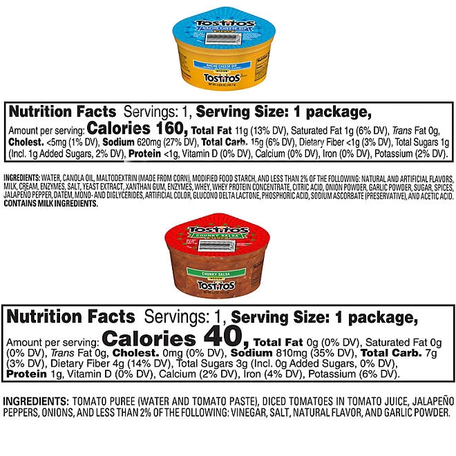 Tostitos Chips & Dip Mix, Variety Pack Snacks, 26 pk. 5