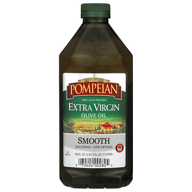 Pompeian Smooth Extra Virgin Olive Oil, 68 fl. oz. 3