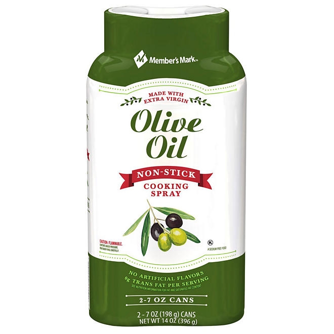 Member's Mark Olive Oil Cooking Spray, 7 oz., 2 pk. 3