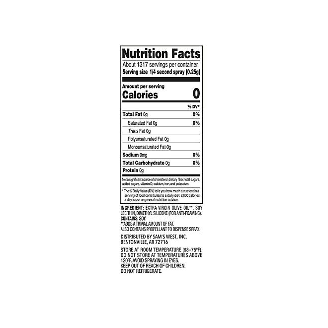 Member's Mark Olive Oil Cooking Spray, 7 oz., 2 pk. 4