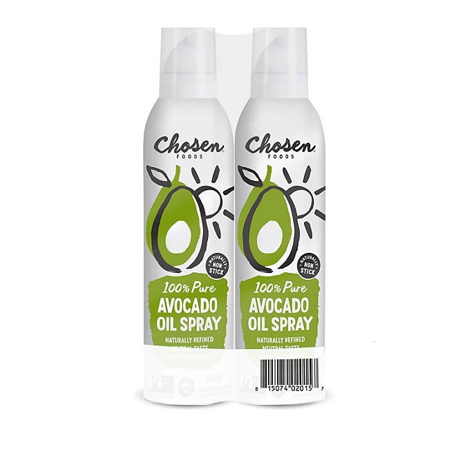 Chosen Foods Avocado Oil Cooking Spray 8 oz., 2 pk. 3