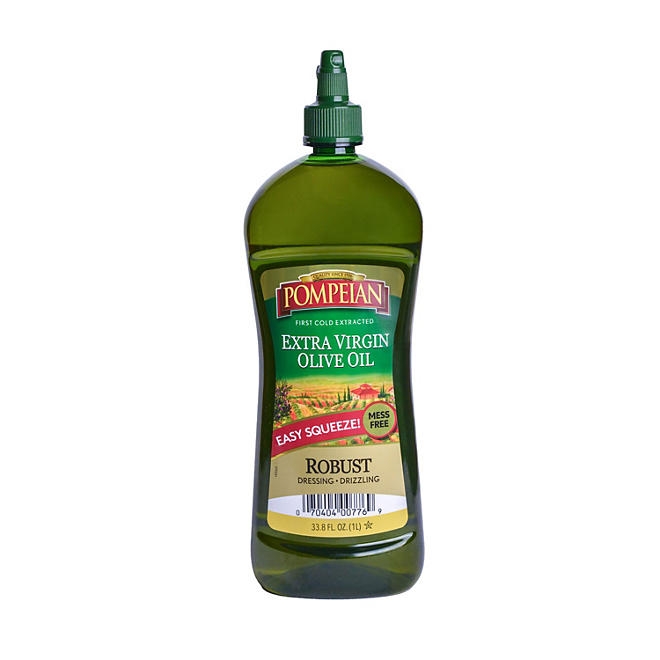 Pompeian Robust Squeeze Extra Virgin Olive Oil, 33.8 oz. 3