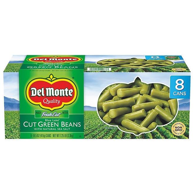 Del Monte Cut Green Beans, 14.5 oz., 8 pk. 3