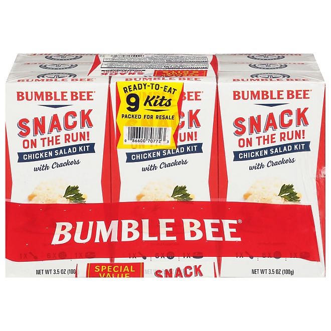Bumble Bee Snack On The Run Chicken Salad Kits, 3.5 oz., 9 pk. 3