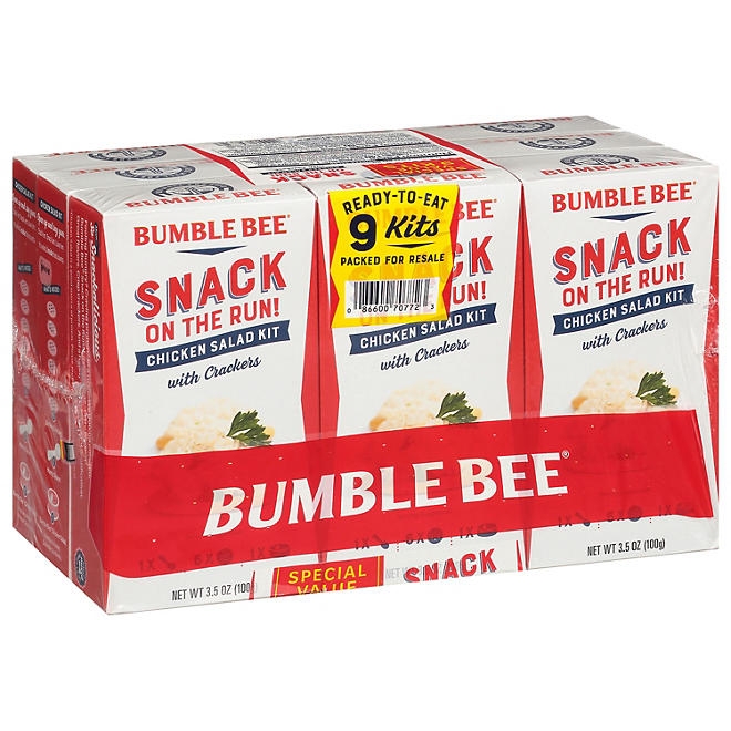 Bumble Bee Snack On The Run Chicken Salad Kits, 3.5 oz., 9 pk. 4