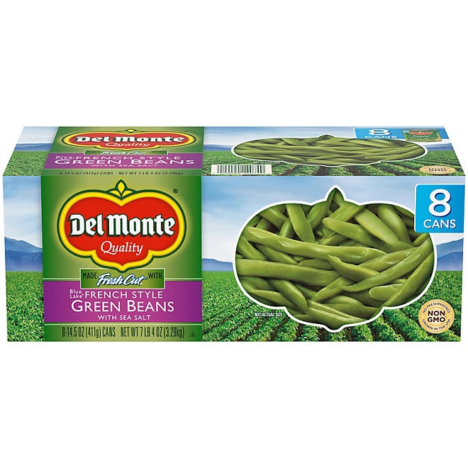 Del Monte Fresh Cut Blue Lake French Style Green Beans, 14 oz., 8 pk. 3