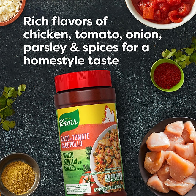 Knorr Granulated Tomato Chicken Bouillon, 40.5 oz. 5