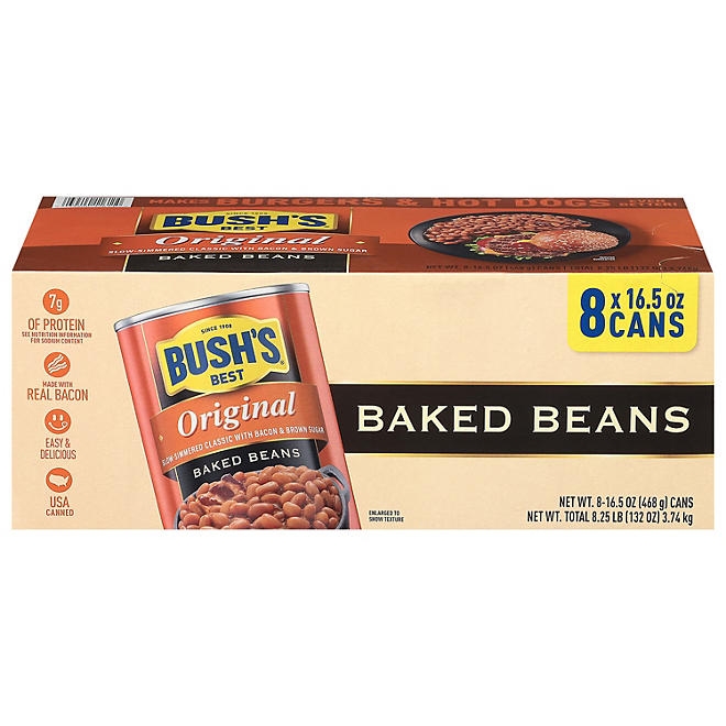 Bush's Original Baked Beans, 16.5 oz, 8 ct. 3