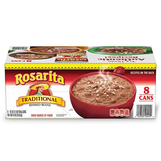 Rosarita Traditional Refried Beans, 8 pk. 3