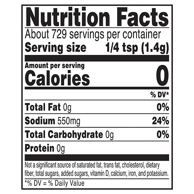 Member's Mark Sea Salt, 36 oz. 4