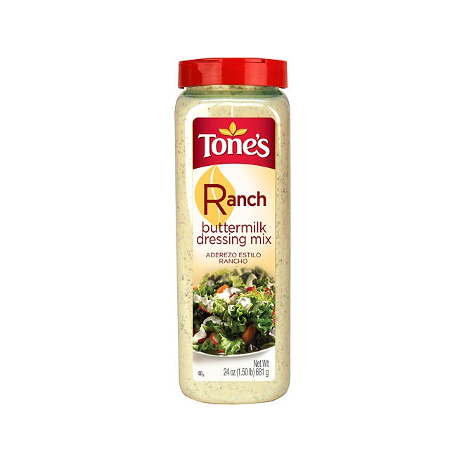 Tone's Ranch Buttermilk Dressing Mix, 24 oz. 3