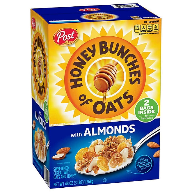 Honey Bunches of Oats with Crispy Almonds, 48 oz. 3