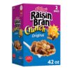 Kellogg's Original Raisin Bran Crunch Breakfast Cereal, 42 oz.
