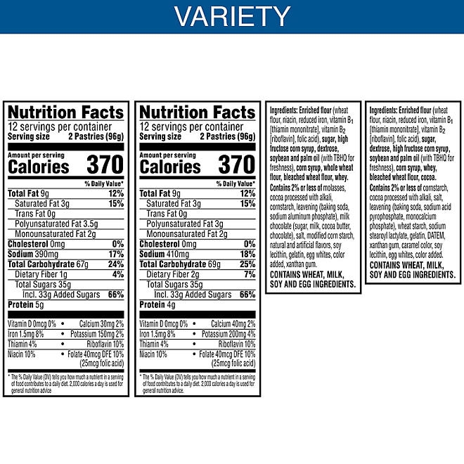 Pop-Tarts Chocolate Variety Pack, 48 ct. 4