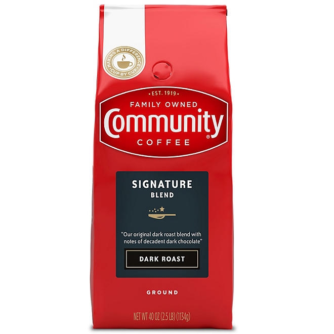 Community Coffee Ground Signature Blend, 40 oz. 3