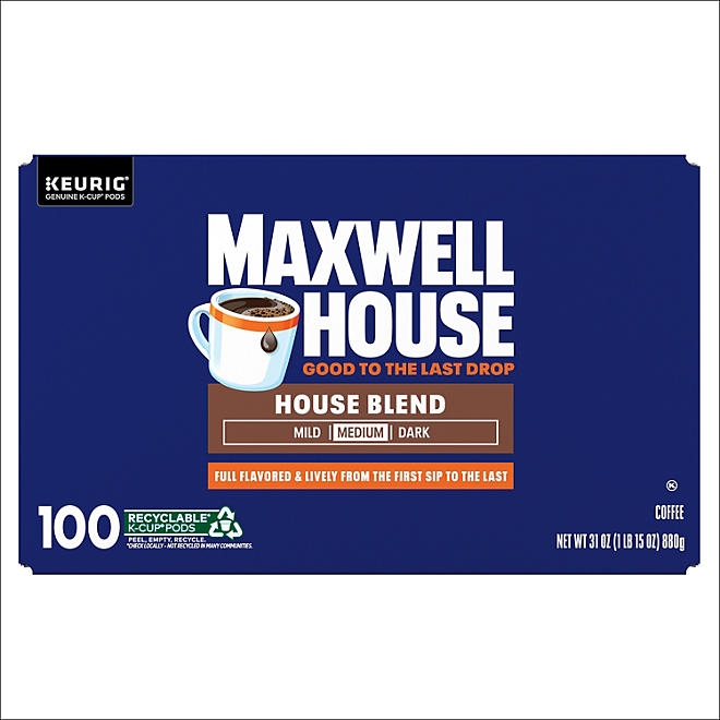 Maxwell House House Blend Medium K-Cup Coffee Pods 100 ct. 3