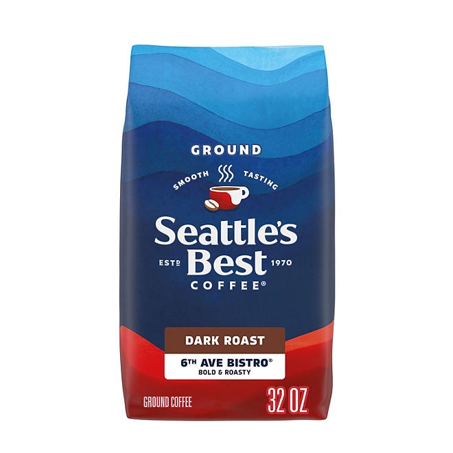 Seattle's Best Coffee 6th Avenue Bistro Ground Coffee, 32 oz. 3