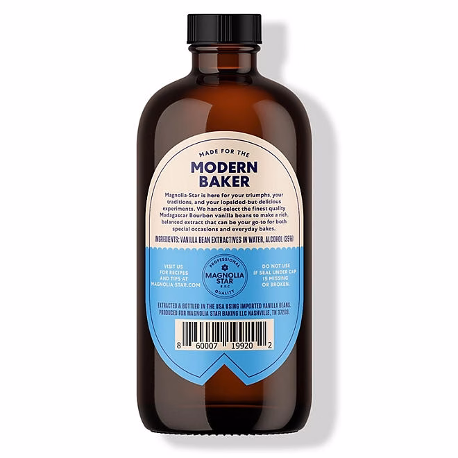 Magnolia-Star Pure Vanilla Extract, 8 fl. oz. 4
