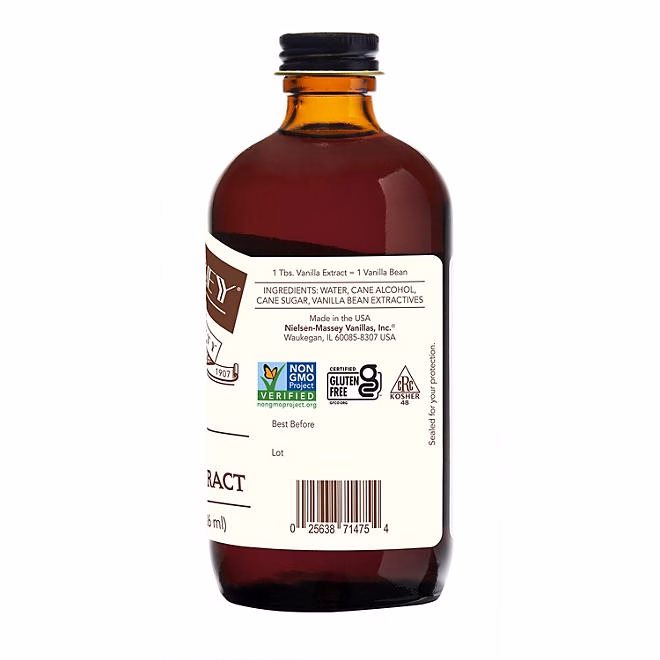 Nielsen-Massey Gourmet Pure Vanilla Extract 8 fl. oz. 5