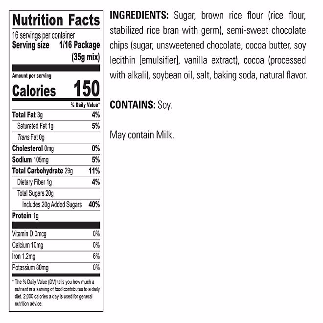 Krusteaz Gluten Free Double Chocolate Brownie Mix, 20 oz. 4
