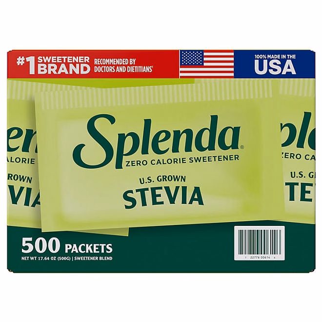 Splenda Naturals Stevia Sweetener Packets, 500 ct. 5
