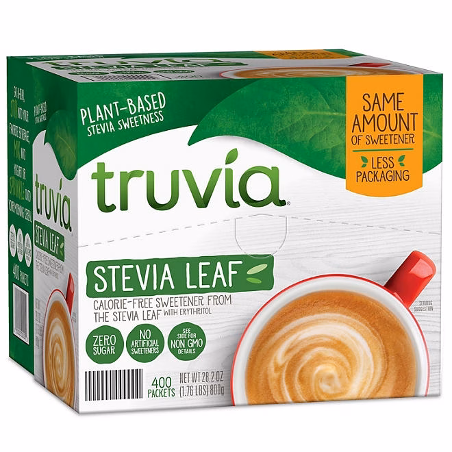 Truvia Plant Based Sweetener Packets, 400 ct. 3