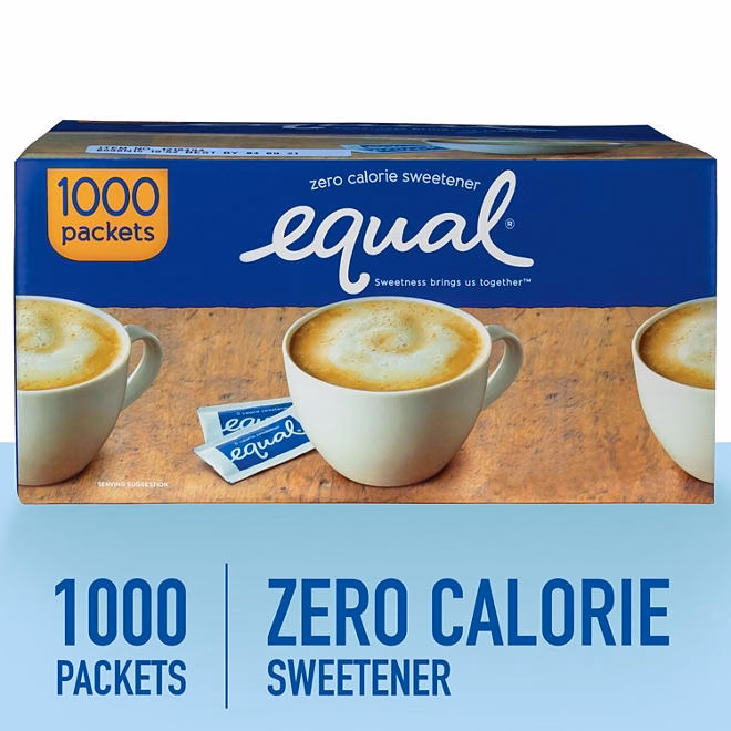 Equal Zero Calorie Sweetener Packets, 1,000 ct. 3