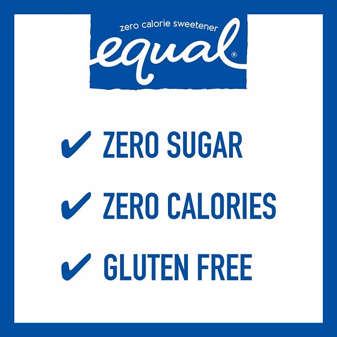 Equal Zero Calorie Sweetener Packets, 1,000 ct. 4