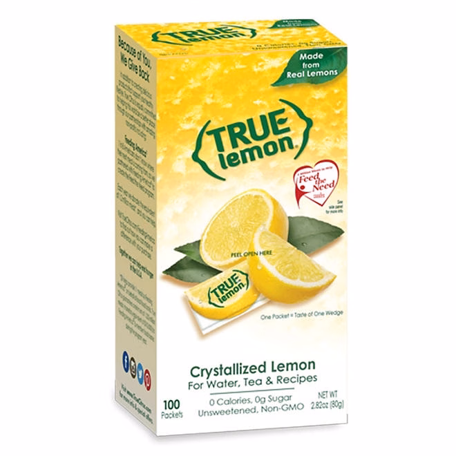 True Lemon Crystallized Lemon Packets, 100 ct. 4