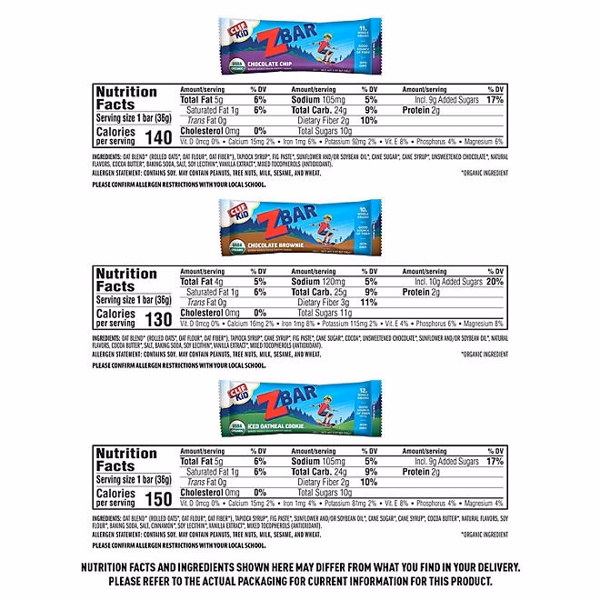 CLIF Kid ZBar, 1.27 oz., 36 ct. 4