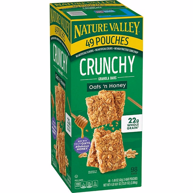 Nature Valley Oats 'n Honey Crunchy Granola Bars, 49 ct. 3