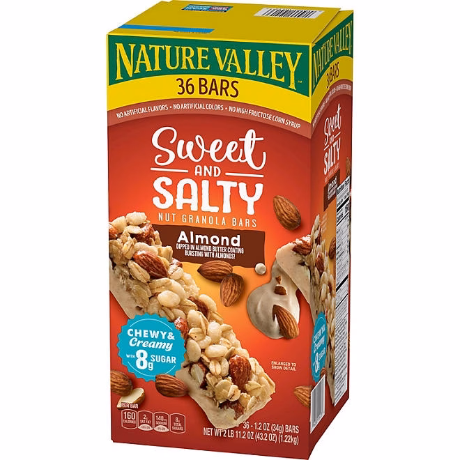 Nature Valley Sweet and Salty Nut Almond Granola Bars, 36 ct. 5