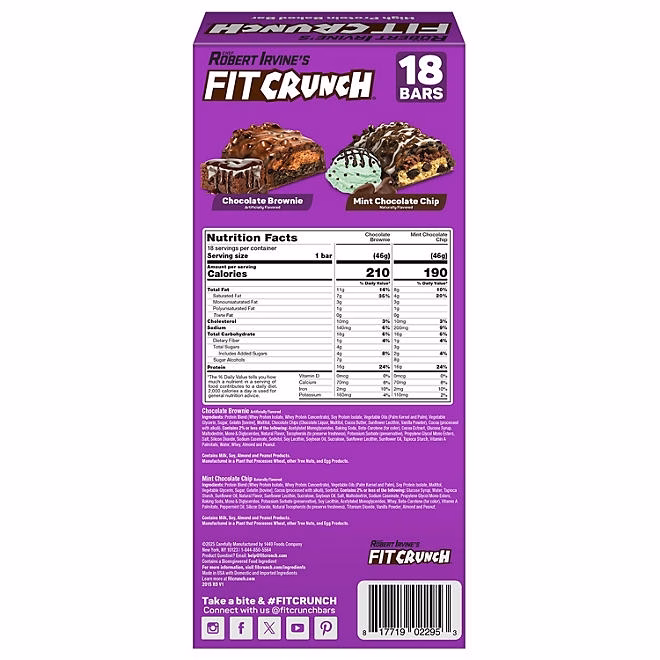FITCRUNCH Snack Size, Variety Pack, 18 ct. 4