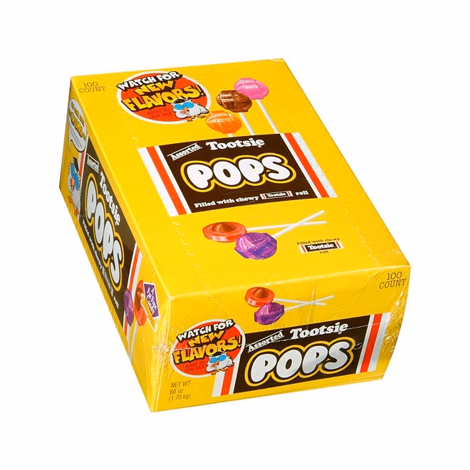 Tootsie Pops Assorted Mix, 100 pcs. 3