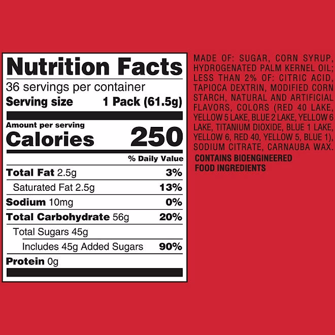 Skittles Original Fruity Chewy Candy, Full Size, 2.17 oz., 36 pk. 4