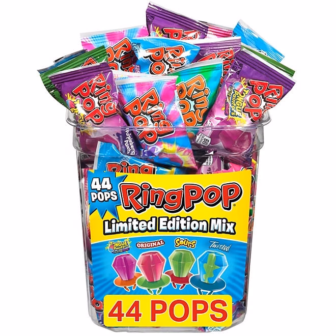 Ring Pop Variety Pack, 0.5 oz., 44 pk. 3
