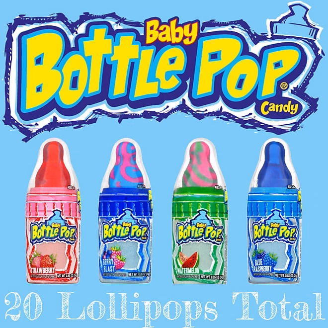 Baby Bottle Pop Variety Pack Candy, 0.85 oz., 20 ct. 5