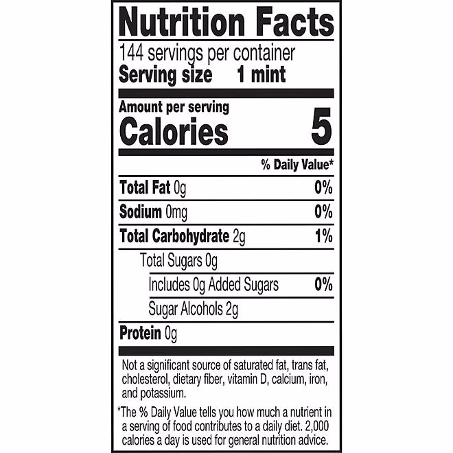 BREATH SAVERS Wintergreen Sugar Free Breath Mints Rolls, 0.75 oz., 24 ct. 4