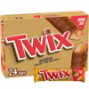 Twix Caramel Cookie Chocolate Candy Bars, Share Size, 3.02 oz., 24 pk.